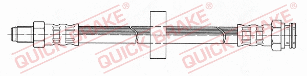 Stabdžių žarnelė QUICK BRAKE 32.109
