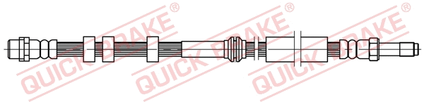 Stabdžių žarnelė QUICK BRAKE 32.209