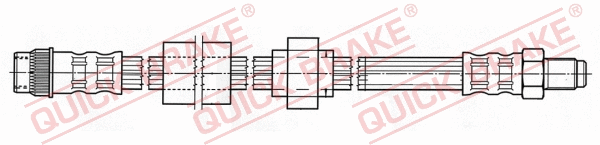 Stabdžių žarnelė QUICK BRAKE 32.408