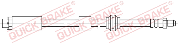 Stabdžių žarnelė QUICK BRAKE 32.821