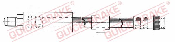 Stabdžių žarnelė QUICK BRAKE 32.950