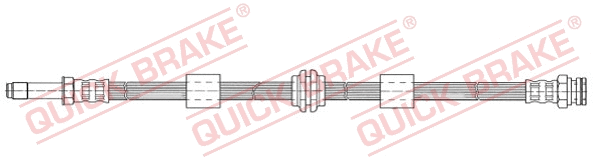 Stabdžių žarnelė QUICK BRAKE 32.976