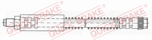 Stabdžių žarnelė QUICK BRAKE 32.977