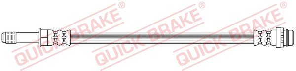 Stabdžių žarnelė QUICK BRAKE 37.037