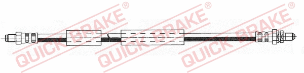 Stabdžių žarnelė QUICK BRAKE 42.401