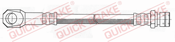 Stabdžių žarnelė QUICK BRAKE 50.018