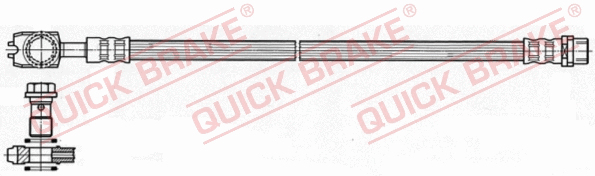 Stabdžių žarnelė QUICK BRAKE 50.048X