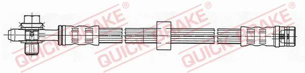 Stabdžių žarnelė QUICK BRAKE 50.104X