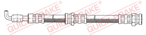 Stabdžių žarnelė QUICK BRAKE 50.970