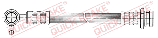 Stabdžių žarnelė QUICK BRAKE 70.003