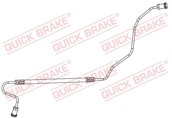Stabdžių žarnelė QUICK BRAKE 96.018
