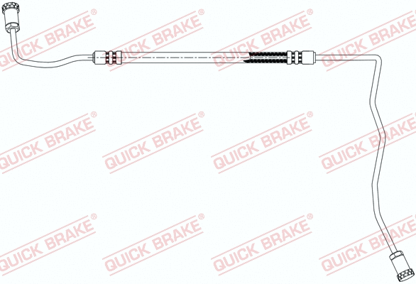 Stabdžių žarnelė QUICK BRAKE 96.021