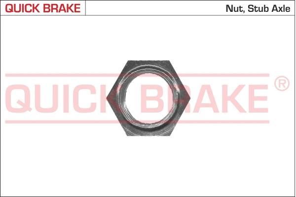Išmetimo sistemos tvirtinimo dalys QUICK BRAKE 9804