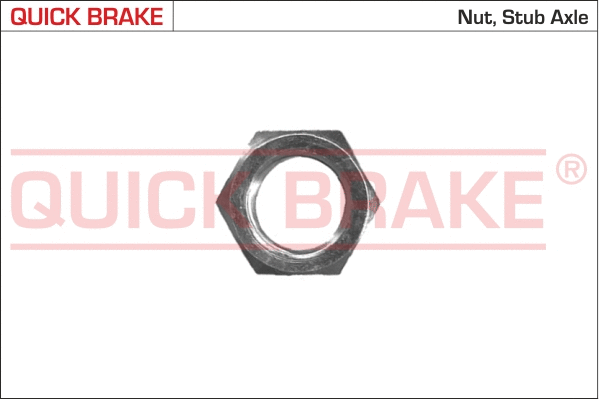 Išmetimo sistemos tvirtinimo dalys QUICK BRAKE 9805