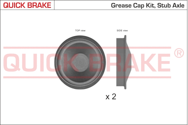 Rato guolio dangtelis QUICK BRAKE 9828K