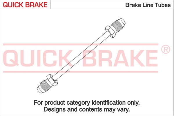 Stabdžių žarnelės QUICK BRAKE CN-1390D-D
