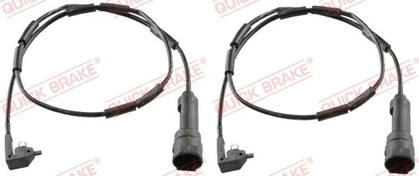 Stabdžių trinkelių susidėvėjimo daviklis QUICK BRAKE WS 0129 A