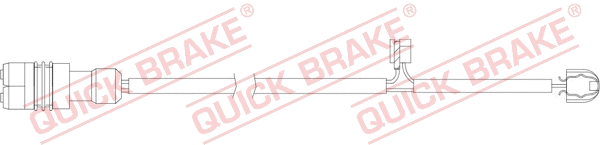 Stabdžių trinkelių susidėvėjimo daviklis QUICK BRAKE WS 0338 A