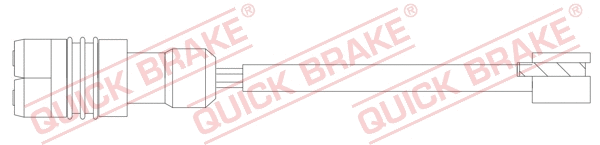 Stabdžių trinkelių susidėvėjimo daviklis QUICK BRAKE WS 0388 A