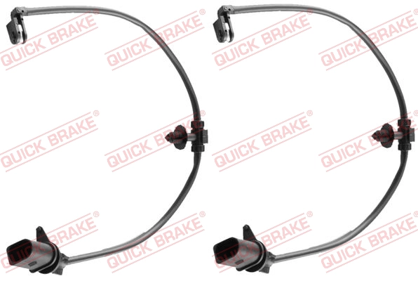 Stabdžių trinkelių susidėvėjimo daviklis QUICK BRAKE WS 0493 A