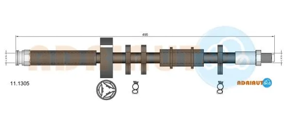 Stabdžių žarnelė ADRIAUTO 11.1305