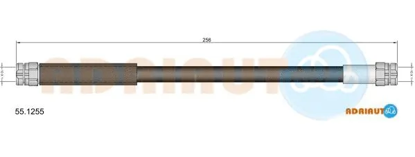 Stabdžių žarnelė ADRIAUTO 55.1255