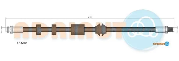 Stabdžių žarnelė ADRIAUTO 57.1259