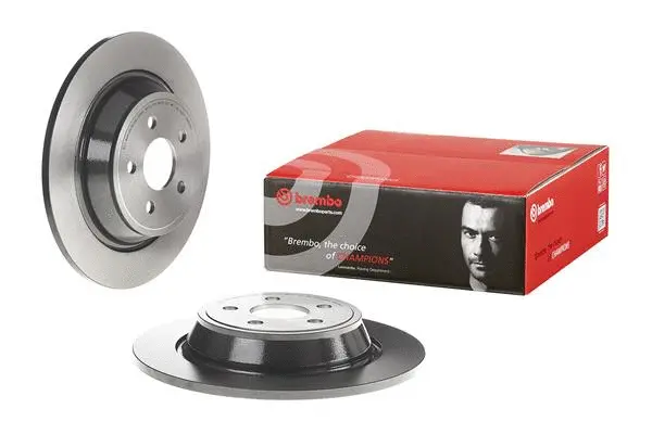 Stabdžių diskas BREMBO 08.N258.41