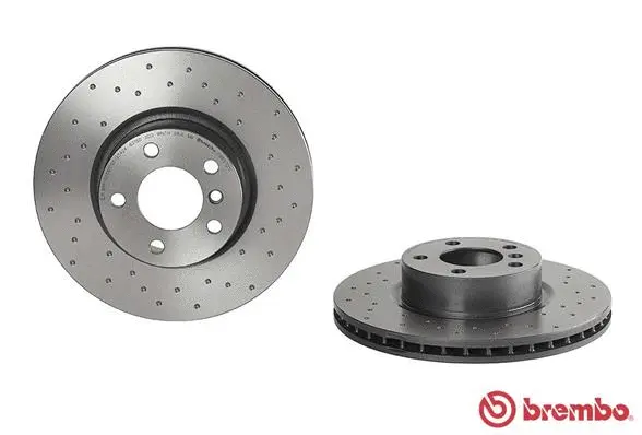 Stabdžių diskas BREMBO 09.B570.1X