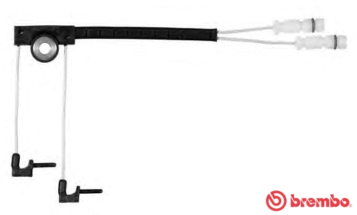 Stabdžių trinkelių susidėvėjimo daviklis BREMBO A 00 281