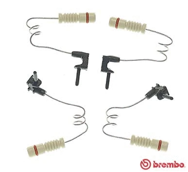 Stabdžių trinkelių susidėvėjimo daviklis BREMBO A 00 387
