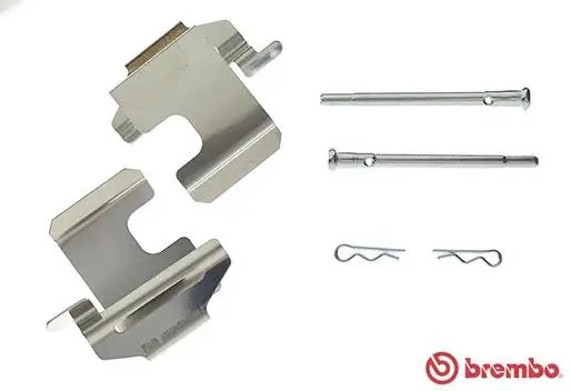 Diskinių stabdžių trinkelių priedų komplektas BREMBO A 02 244