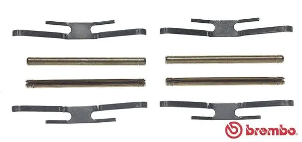 Diskinių stabdžių trinkelių priedų komplektas BREMBO A 02 293