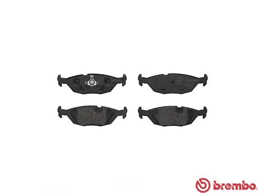 Diskinių stabdžių trinkelių rinkinys BREMBO P 06 009