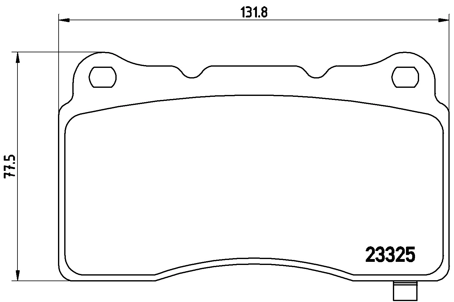 Diskinių stabdžių trinkelių rinkinys BREMBO P 09 004E