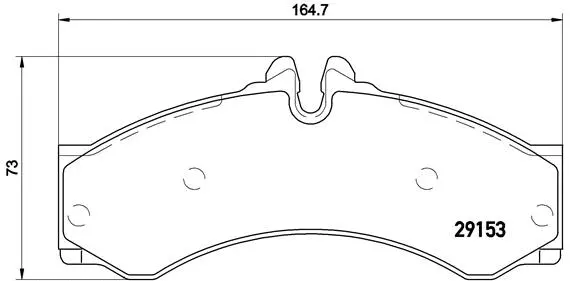 Diskinių stabdžių trinkelių rinkinys BREMBO P 50 028