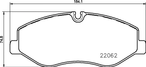 Diskinių stabdžių trinkelių rinkinys BREMBO P 50 129