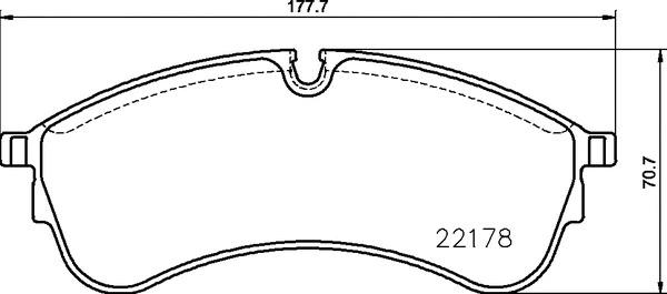 Diskinių stabdžių trinkelių rinkinys BREMBO P 85 168