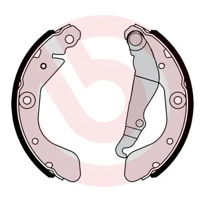 Stabdžių trinkelių komplektas BREMBO S 10 519