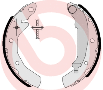Stabdžių trinkelių komplektas BREMBO S 15 501