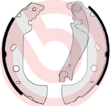 Stabdžių trinkelių komplektas BREMBO S 23 514