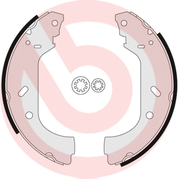 Stabdžių trinkelių komplektas BREMBO S 23 517