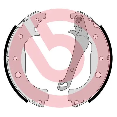 Stabdžių trinkelių komplektas BREMBO S 24 552