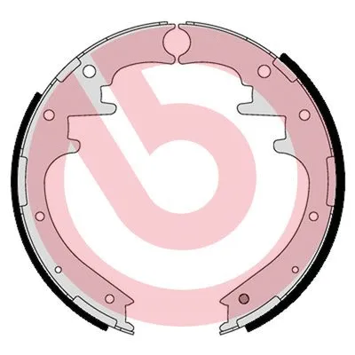 Stabdžių trinkelių komplektas BREMBO S 24 554