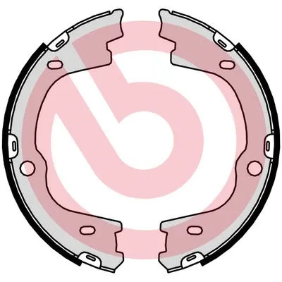 Rankinio stabdžio trinkelių komplektas BREMBO S 30 544