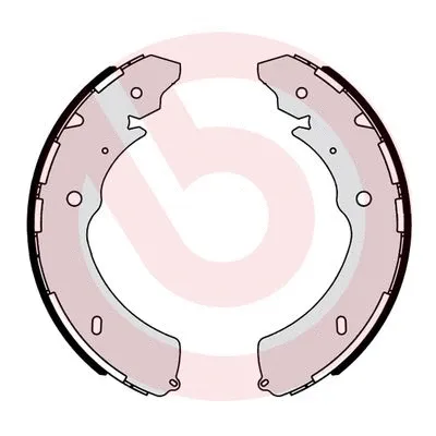 Stabdžių trinkelių komplektas BREMBO S 34 508