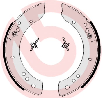 Stabdžių trinkelių komplektas BREMBO S 44 502