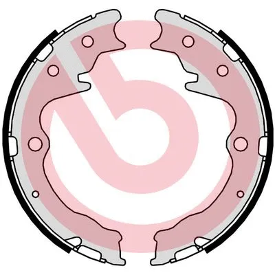 Rankinio stabdžio trinkelių komplektas BREMBO S 49 526