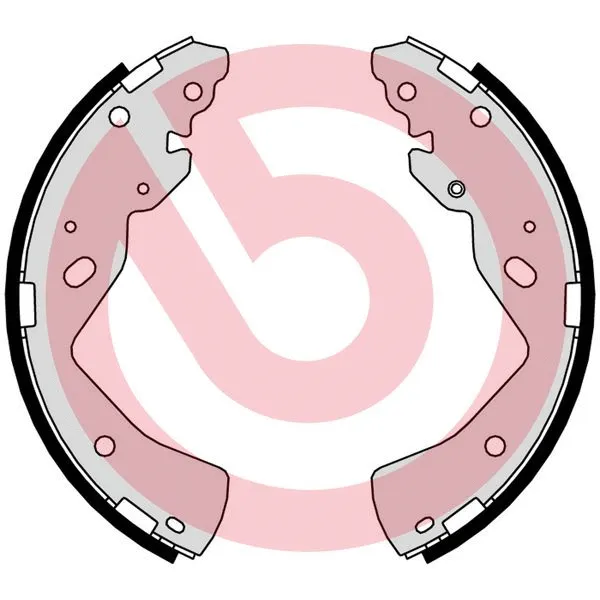 Stabdžių trinkelių komplektas BREMBO S 49 527