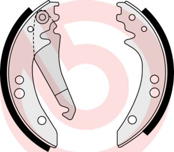 Stabdžių trinkelių komplektas BREMBO S 50 514